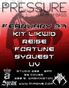 PRESSURE" FEB 2016